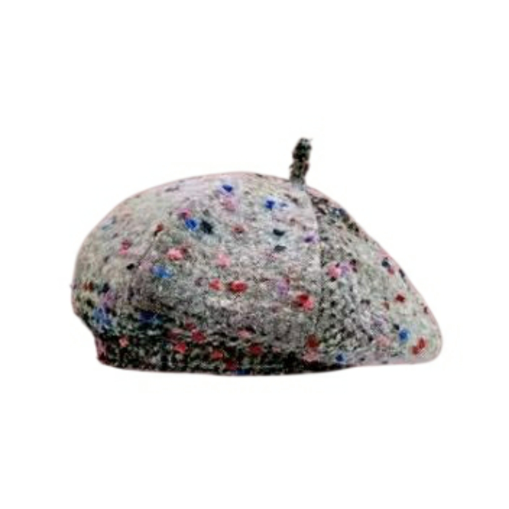 MULTI COLOR FALL WINTER WOOL BERET